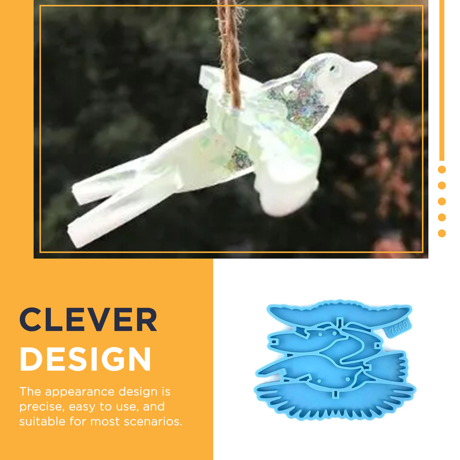 Silicone Hummingbird Mold for  - Resin Craft Ideas review and price