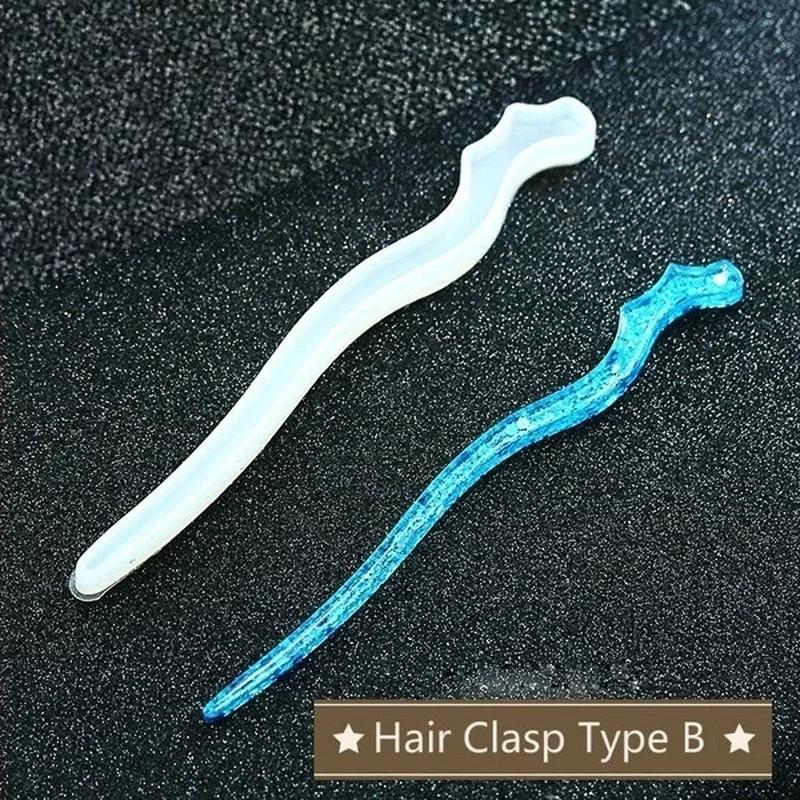 New Transparent Hairpin Silico - Resin Craft Projects review and price