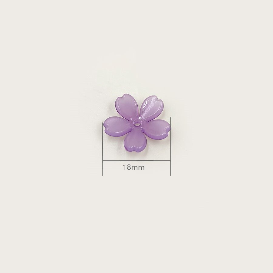 20pcs Resin Sakura Flower Bead - Flower Preservation Resin review and price